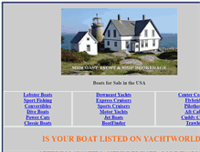 Tablet Screenshot of midcoastboat.com